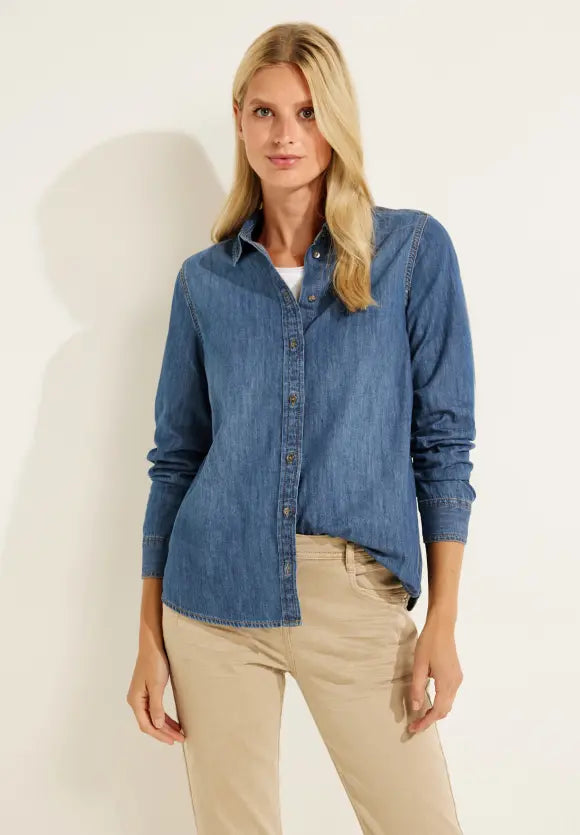 Chemise en denim