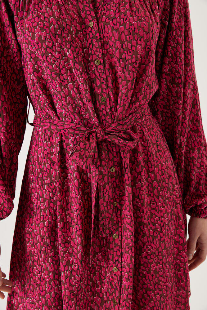 Robe chemisier imprimée