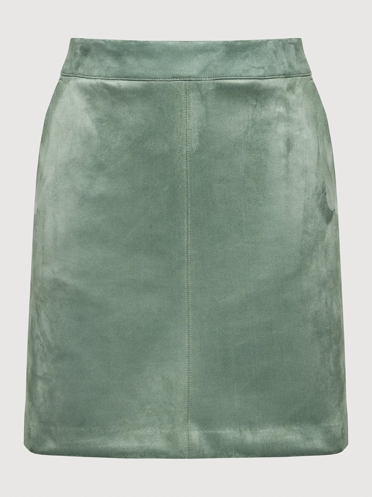Jupe courte en nubuck