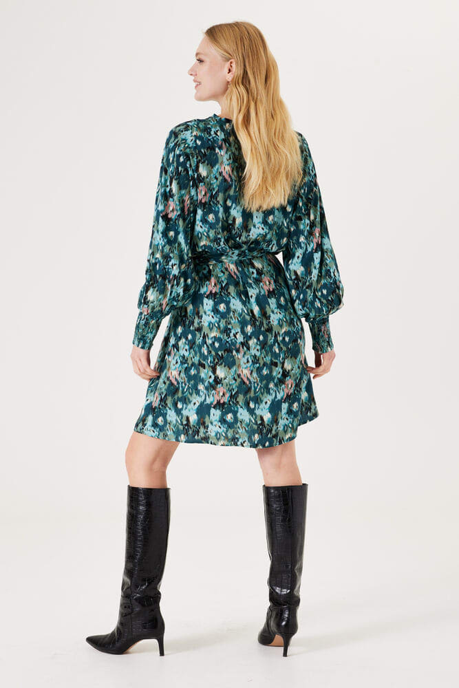 Robe chemisier printée
