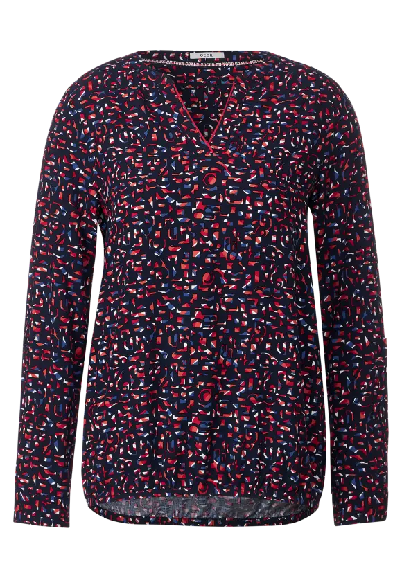 Blouse motif minimaliste