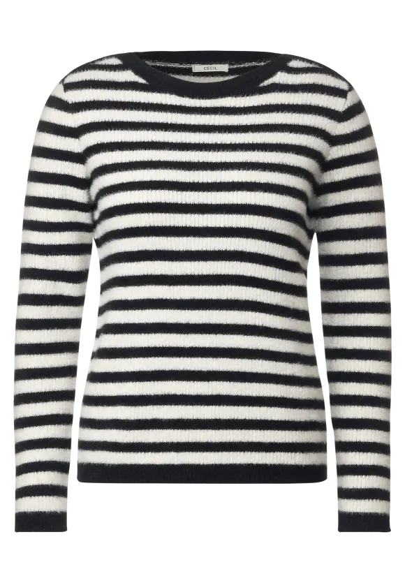 Pull rayé tout doux