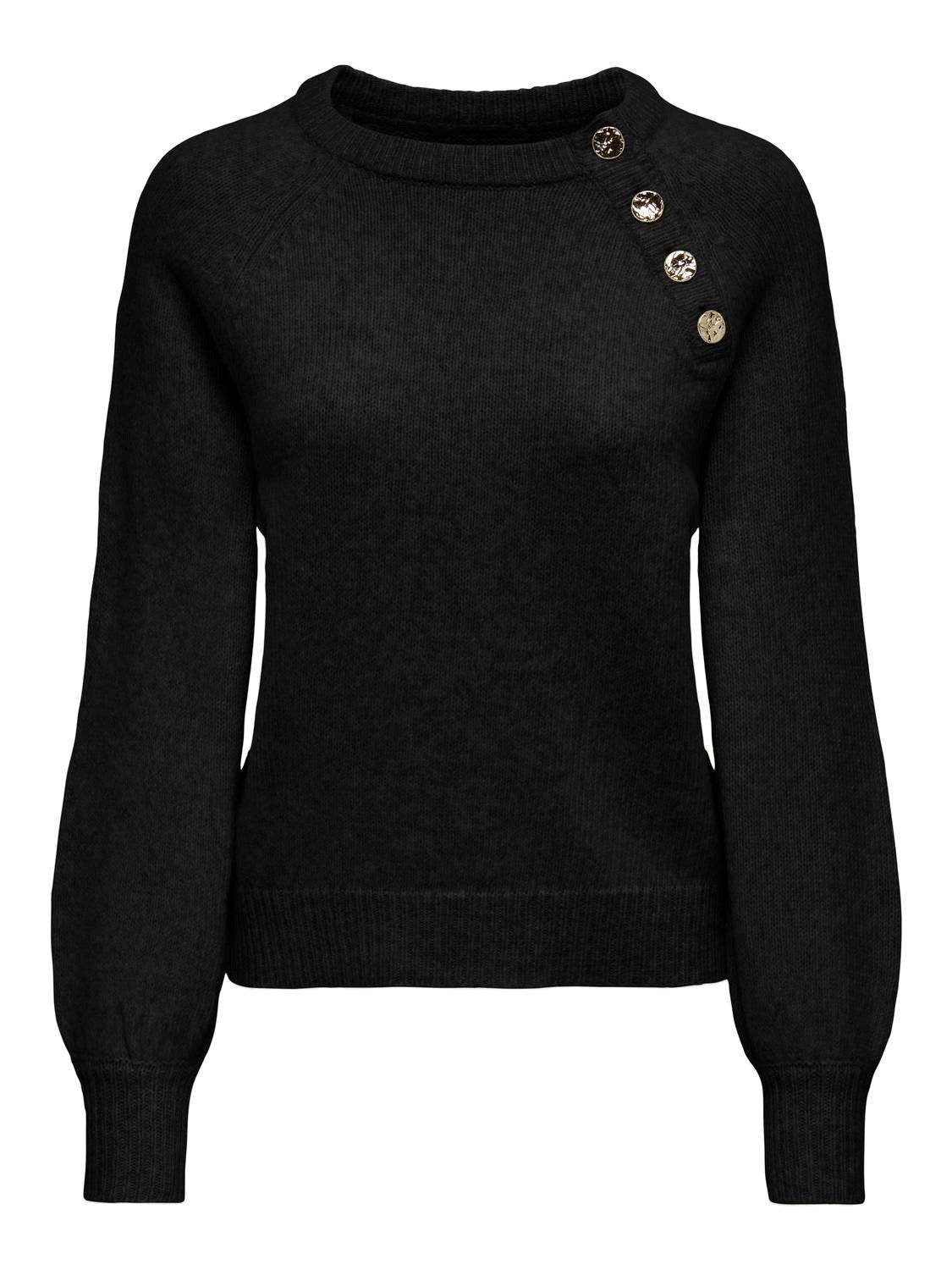Pull boutonnage épaules