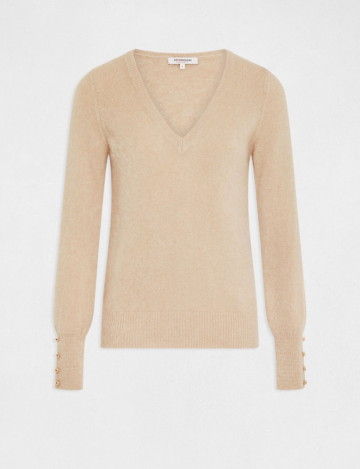 Pull tout doux col V