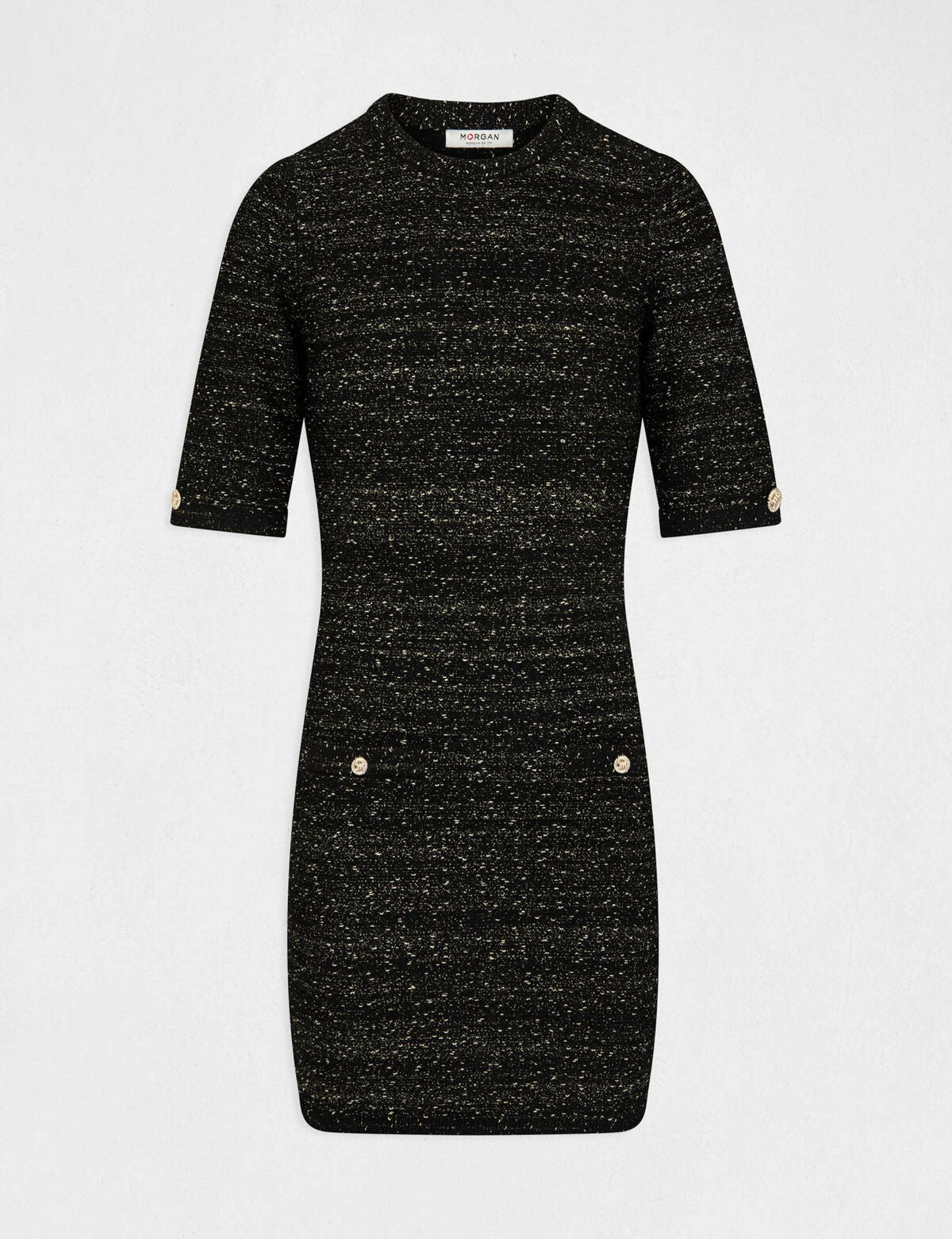 Robe liseré doré