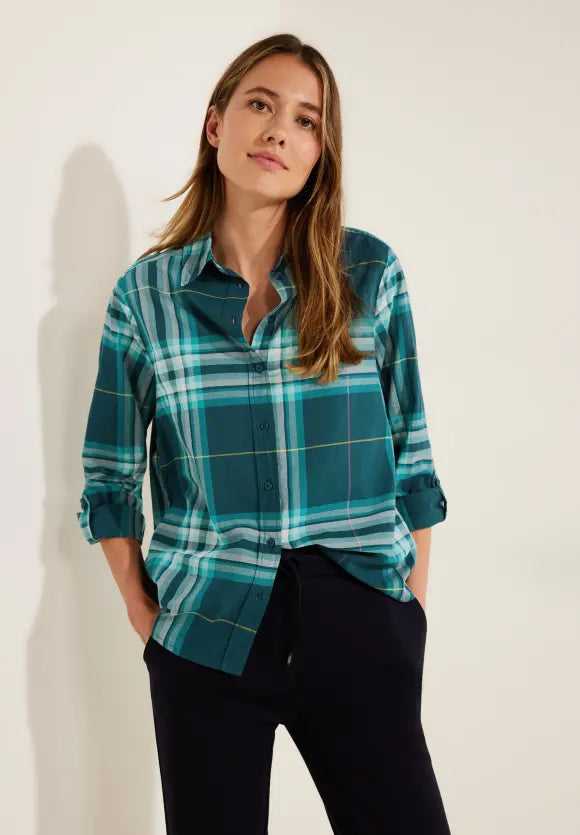 Chemise à carreaux