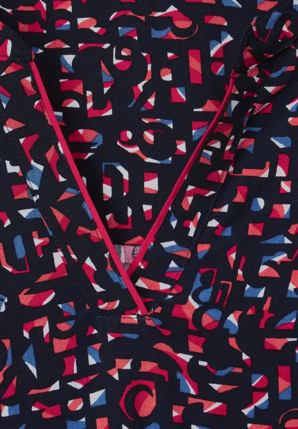 Blouse motif minimaliste