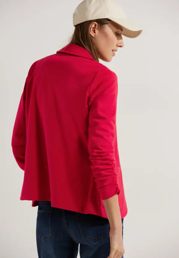 Blazer manches froncées