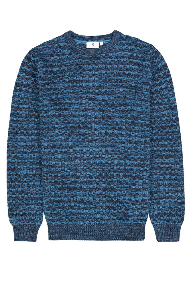 Pull en maille col rond