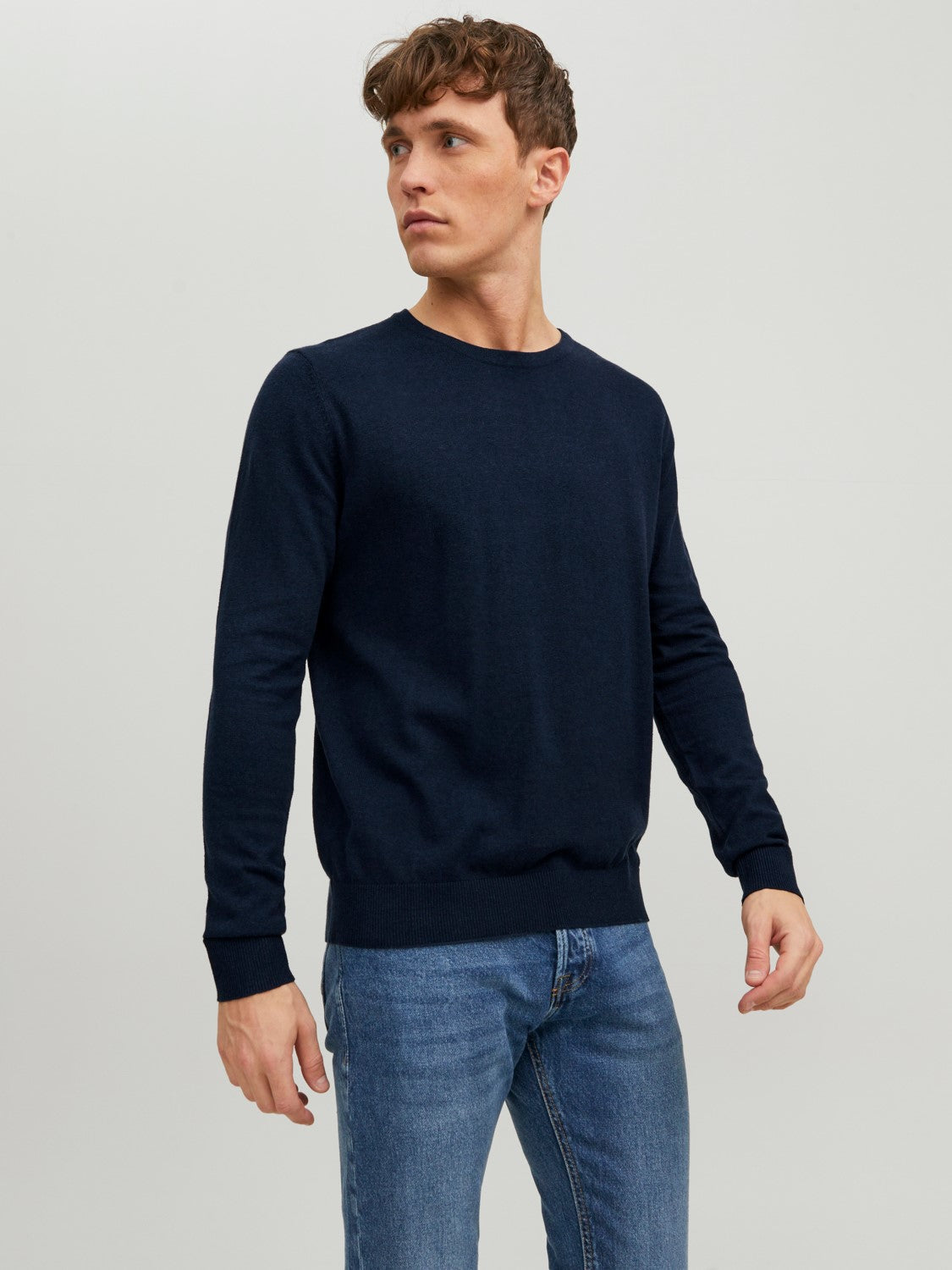 Pull col rond uni