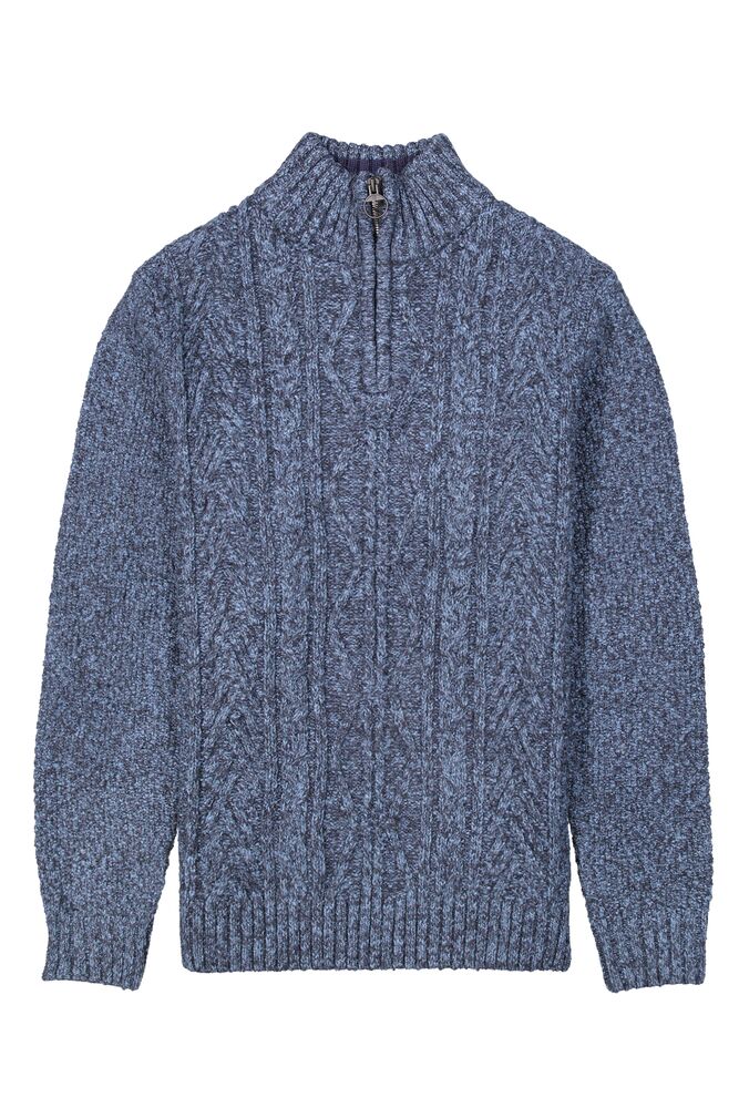 Blouse col montant trou trou