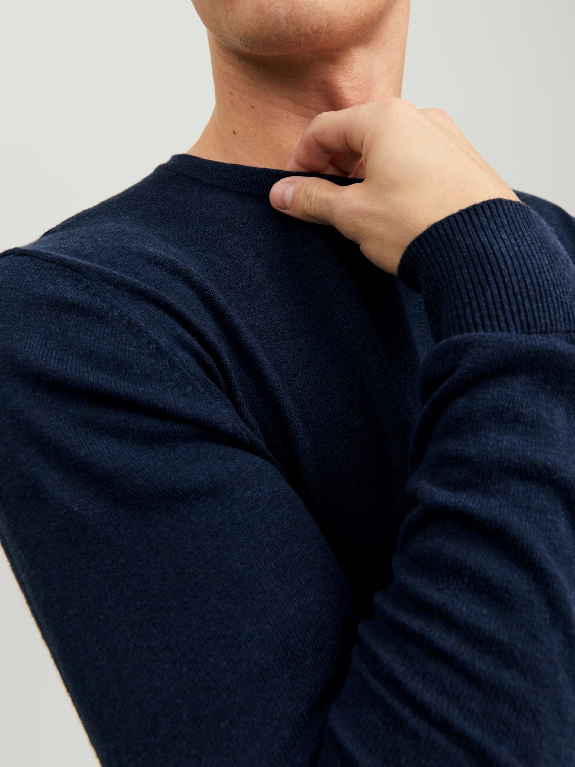 Pull col rond uni