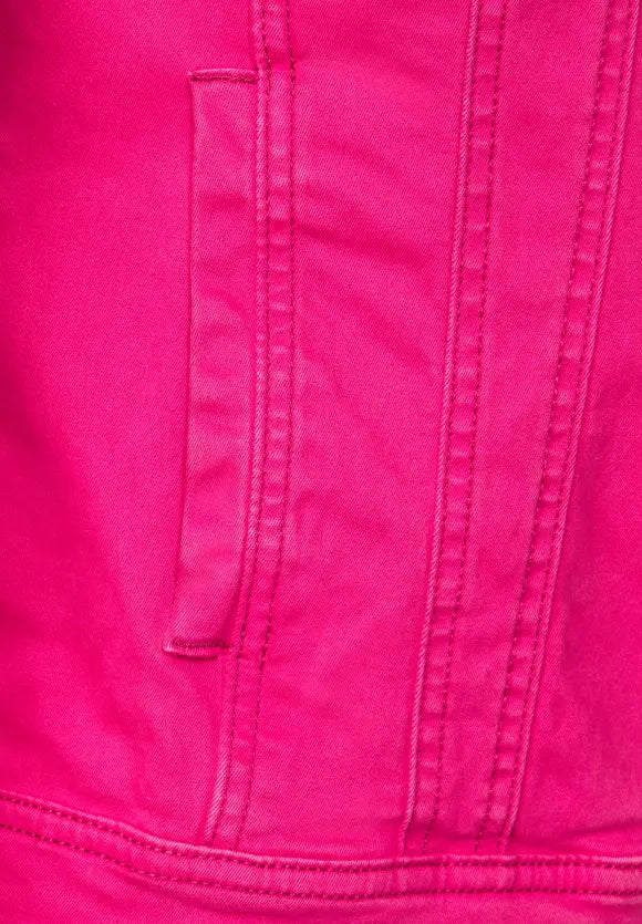 Veste en jean de couleur