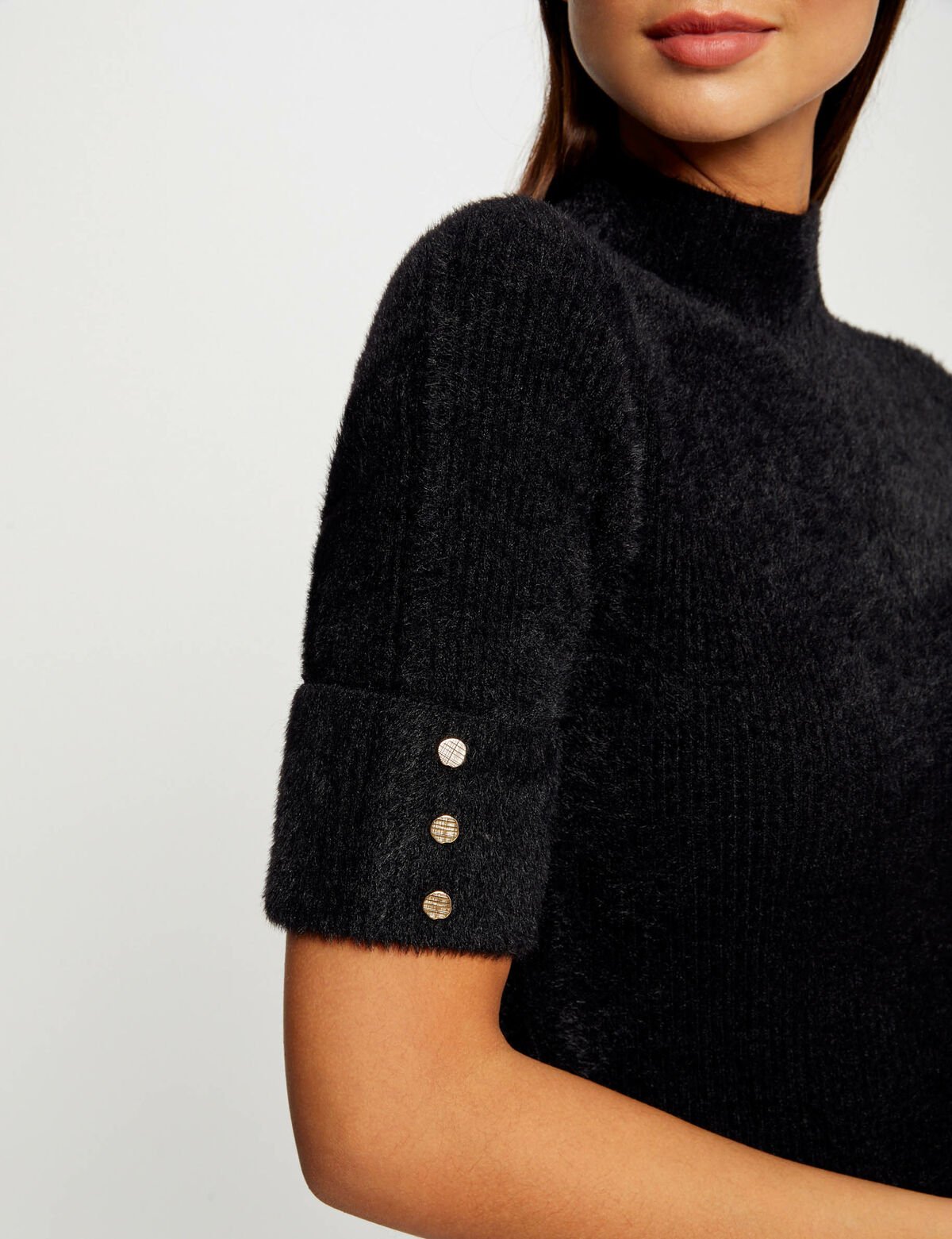 Robe pull velours