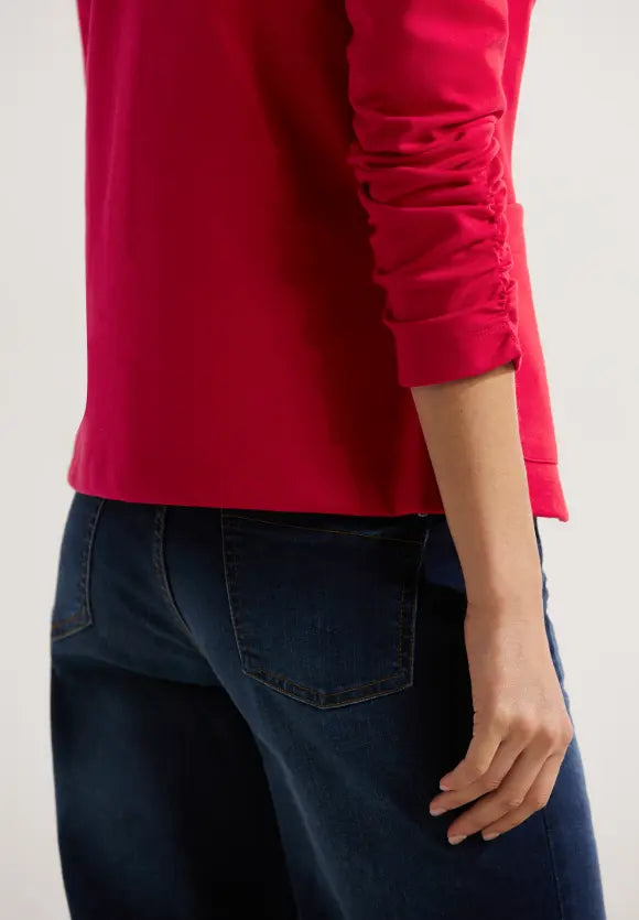 Blazer manches froncées