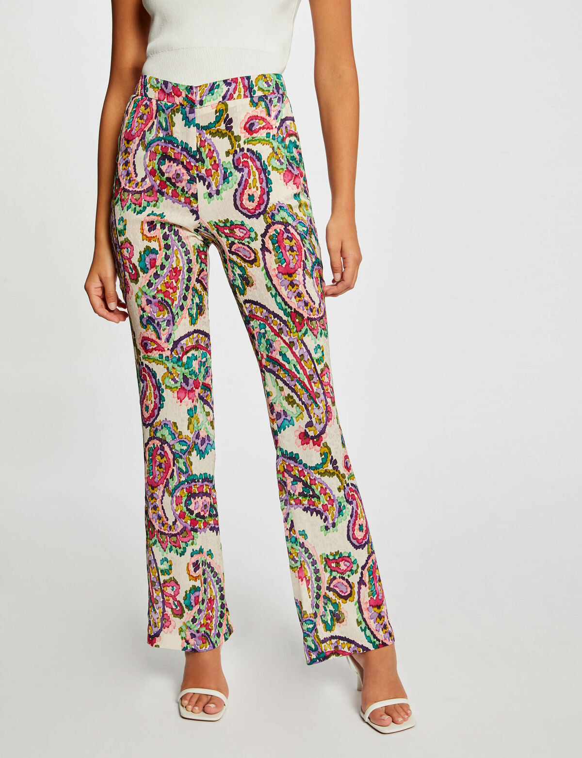 Pantalon imprimé cachemire