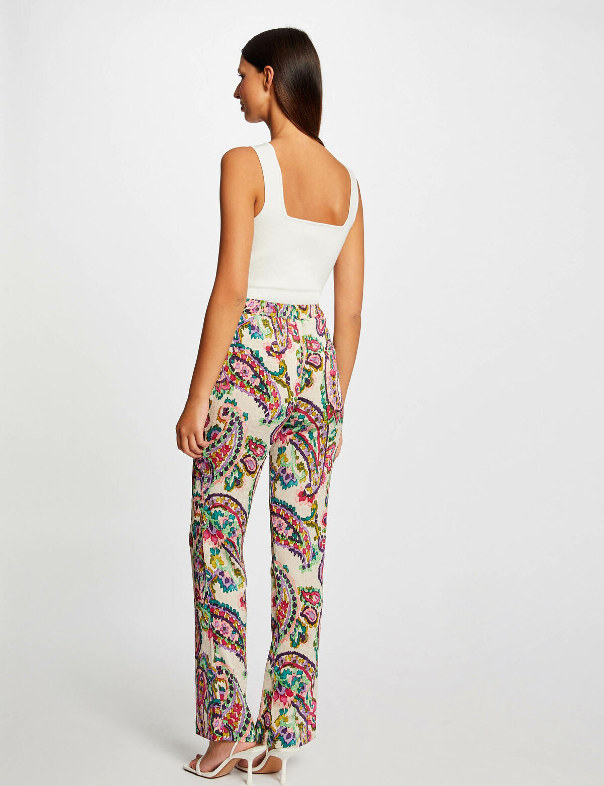 Pantalon imprimé cachemire