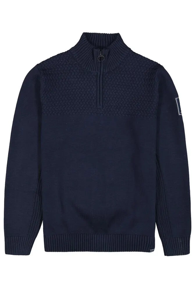 Pull col zipé
