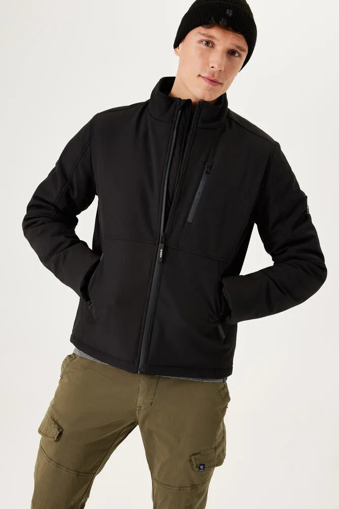 Veste épaisse bi matière