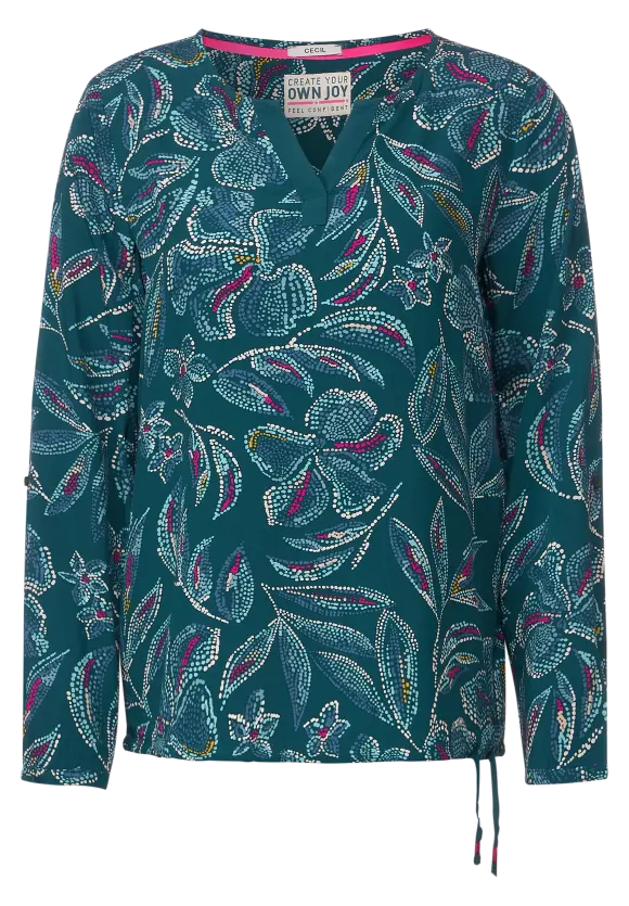 Blouse printée