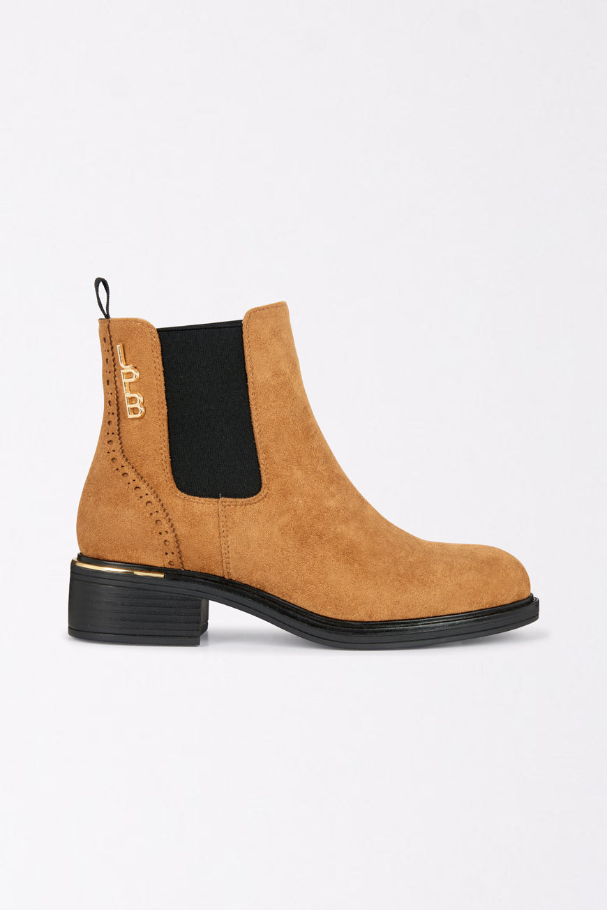 Bottines camel