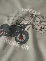 Charger l'image dans la galerie, Tee-shirt manches logues moto
