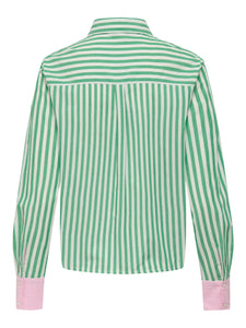 Chemise rayée à poches