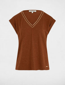 Tee-shirt col V