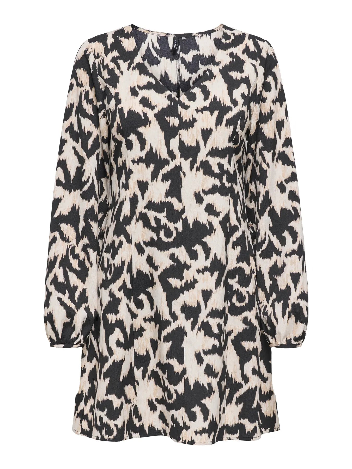 Robe printée bicolore