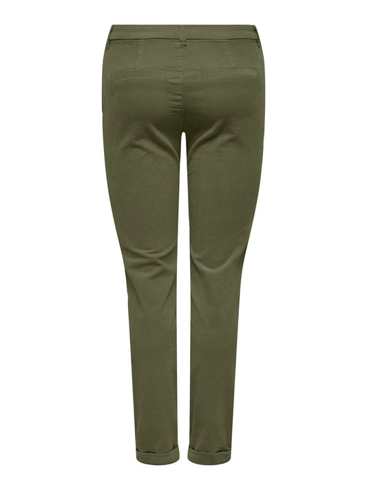 Pantalon chino en velours