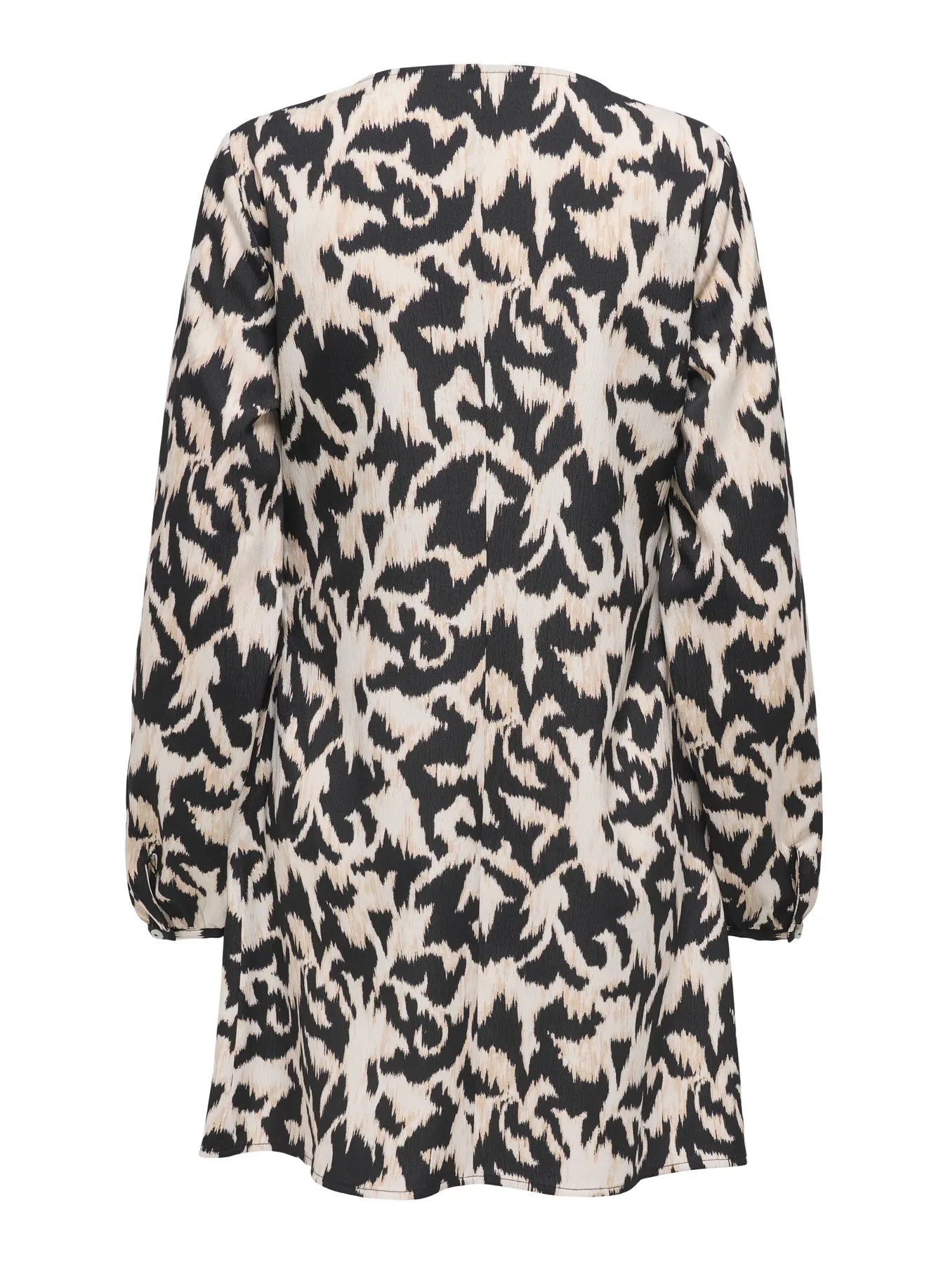 Robe printée bicolore