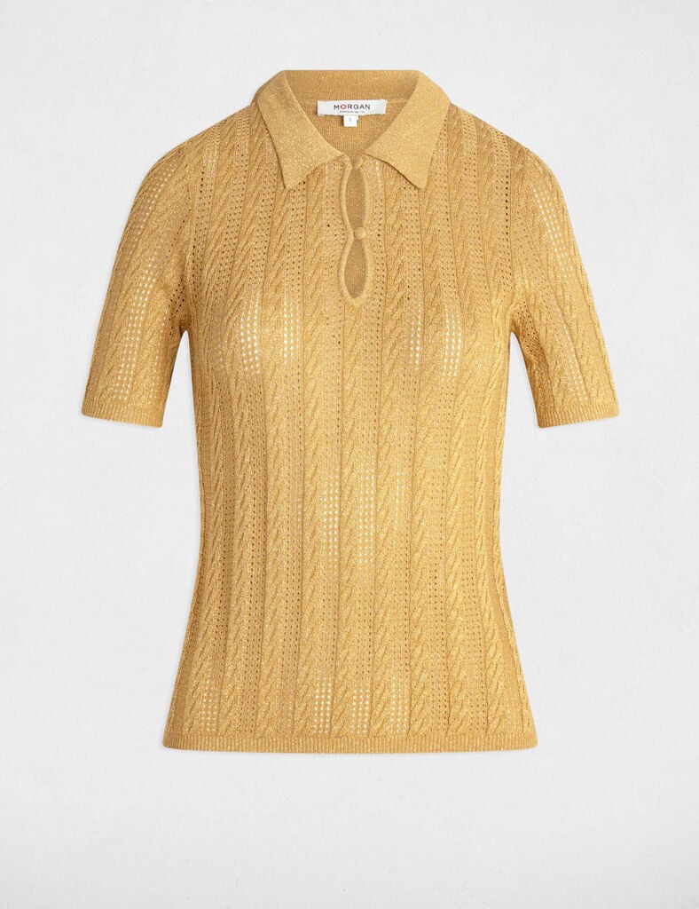 Polo irisé