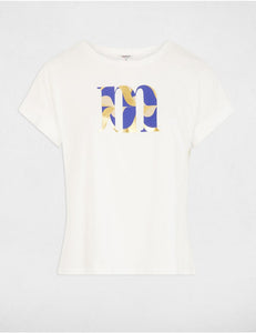 Tee-shirt print fleurs