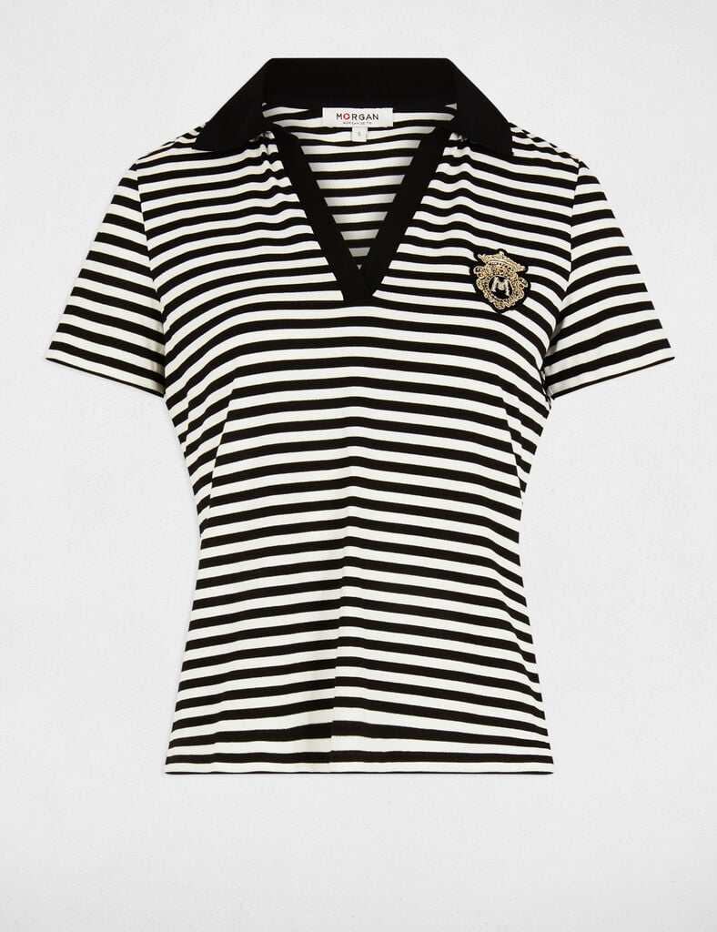Polo rayé