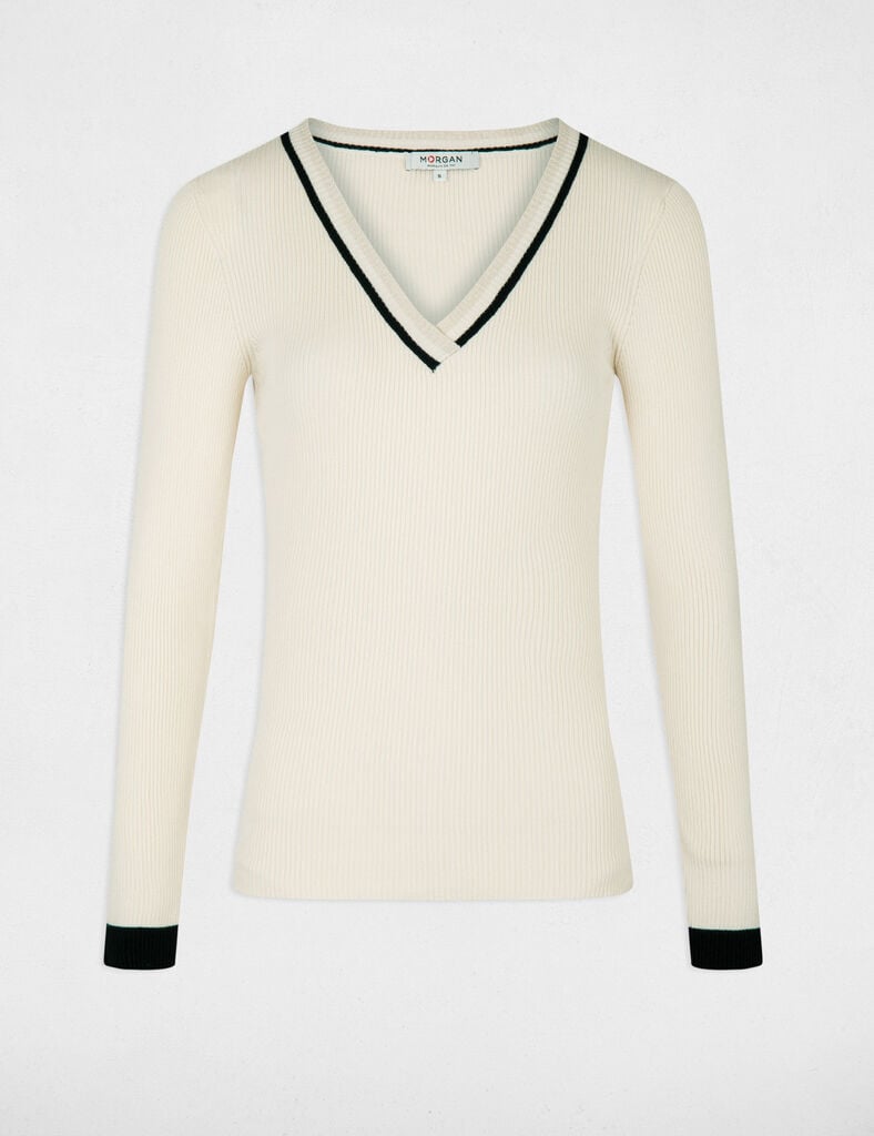 Pull fin col V