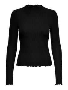 Pull col montant uni