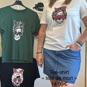 Tee-shirt "tête de mort"
