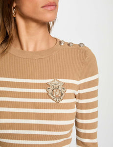 Pull à rayures