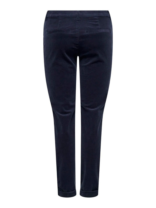 Pantalon chino en velours