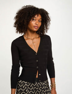 Gilet à boutonnage uni