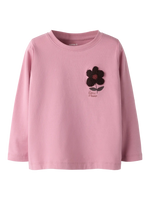 Charger l'image dans la galerie, Tee-shirt manches longues brodé fleur
