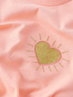 Charger l'image dans la galerie, Tee-shirt coeur soleil
