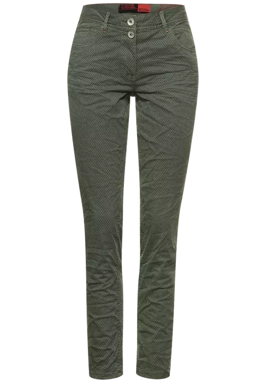 Pantalon loose fit printé