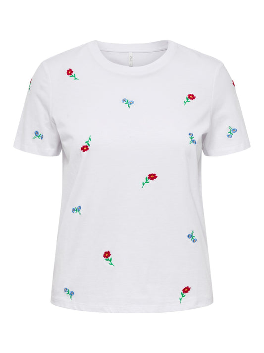 Tee-shirt à fleurs